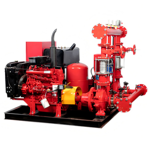 Unidad de Bomba Contra Incendios NFPA20 OEM a <span class=keywords><strong>Precio</strong></span> de Fábrica, 500 gpm, Diésel con Bomba Jockey Eléctrica para Protección de Almacenes - Product Image 1