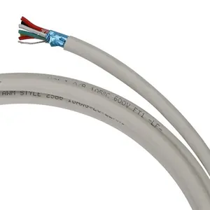 製造ケーブルul2464 ul3173 22AWG * 2C PVCジャケット電線機器用