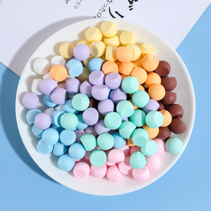 Perles Eva en forme de cercle pour la décoration de téléphones portables, fournitures artisanales DIY, couleurs pastel - Product Image 1