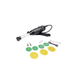 Machine de polissage de moules de meuleuse de coude électrique industrielle à 6 vitesses Mini Micro meuleuse d'angle pour le nettoyage de joints de carreaux 90 degrés 220V