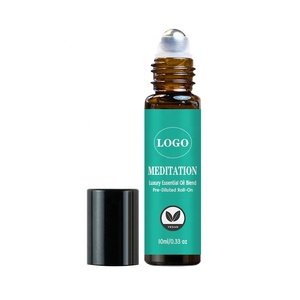 OEM meditazione olio <span class=keywords><strong>essenziale</strong></span> potenziante miscela rotolo su aromaterapia per la messa a fuoco, calmante, consapevolezza e <span class=keywords><strong>benessere</strong></span> spirituale - Product Image 1