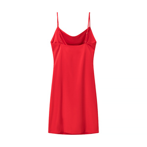 Robe Courte à Bretelles <span class=keywords><strong>en</strong></span> Satin Sexy et Polyvalente SHENZHU pour Femme, Nouvelle Collection Printemps 2025, Style Français, Taille Cintrée - Product Image 3