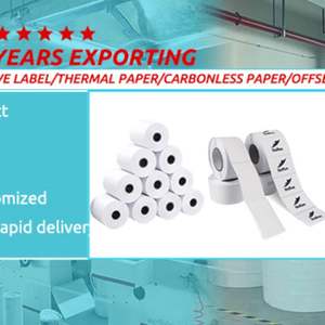 <b>Cash</b> <b>Register</b> <b>Paper</b> Receipt Factory Direct 80x80 Manufacturer for Pos or Atm Machine Cheap <b>Cash</b> <b>Register</b> <b>Paper</b> - Product Image 3