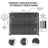 Lames d'occultation en PVC noir à maillons de chaîne, 2 pouces, 90 % d'occultation, stabilisées aux UV, installation facile, fournisseur en gros