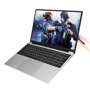 Laptop vgke 12gb ram 256gb rom 15.6 polegadas, laptop fino fabricantes de notebook
