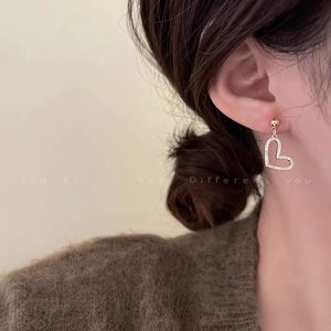Boucles d'oreilles clous Xinfly pour femmes en or 18 carats avec diamants naturels taille brillant rond, bijoux tendance, cadeau, vente chaude - Product Image 5