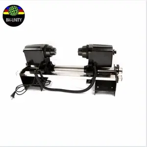 double power take up reel system printer paper roller system for mimaki vs640 eco printer