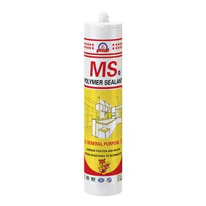 MS聚合物密封胶地板聚氨酯硅酮自平接头600毫升填缝PU 40混凝土密封胶
