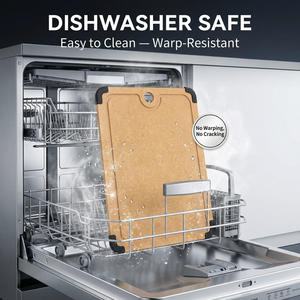 Planche à découper en fibre de <span class=keywords><strong>bois</strong></span> de pin, double face, antidérapante, antibactérienne, produits d'ustensiles de cuisine, planche à découper pour la cuisine - Product Image 4