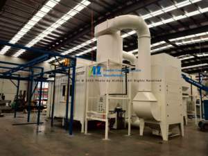 Линия порошковой окраски с полным ручным управлением, установка для порошковой окраски металла, линия нанесения покрытий под давлением - Product Image 2