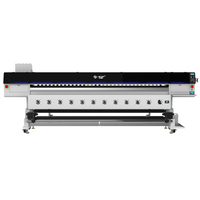 Imprimante grand format LETOP Factory 10 pieds pour affiches, autocollants en vinyle, bannières, toiles, imprimante jet d'encre éco-solvant