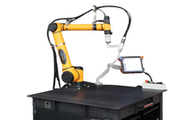 Robot collaboratif AUBO-i5 6 axes de haute qualité, à faible coût, pour le collage et le scellage automatique du verre, 5 kg, PLC, en acier inoxydable