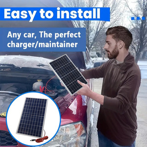 แผงเซลล์แสงอาทิตย์12V 18V polycrystalline <span class=keywords><strong>sili</strong></span> CON 10W กรอบแผงโซลาร์เซลล์พร้อมปลอกควบคุม - Product Image 2