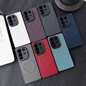 Custodia per Telefono in TPU PC con Texture in Fibra di Carbonio Magnetica per Infinix Hot 50 Pro Note 50, Cover Antiurto per <span class=keywords><strong>Tecno</strong></span> <span class=keywords><strong>Camon</strong></span> 40 - Product Image 1