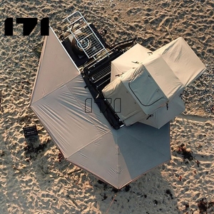 Vent 270 degrés Air rétractable 4Wds tout-terrain rose Roll out petit <span class=keywords><strong>auvent</strong></span> de <span class=keywords><strong>caravane</strong></span> avec Port Lincoln accepté personnalisé - Product Image 4