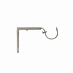ECLECTIC LINE - SET DI 2 SUPPORTI DA PARETE ESTENSIBILI 9-11CM COLORE CROMO SATINATO - Product Image 1