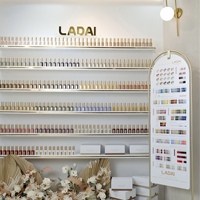 Kit de gel pour nail art ZRKGEL Ladai 218 couleurs, très vendu, UV LED, effet soak-off, professionnel, sans TPO ni HEMA, gel à ongles hautement pigmenté