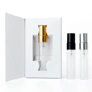 Groothandel 2Ml 3Ml 10Ml Glazen Spray Tester Parfum Custom Logo Mini Parfum Flesjes 5Ml