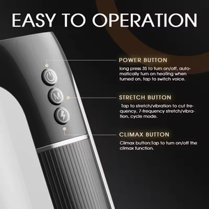 Masturbador Masculino Inteligente con Sonido, Copa Vibradora con Movimiento de Empuje, Juguetes Sexuales para Hombres, Masturbación Automática - Product Image 3