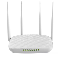 Routeur sans fil Tengda FH456 300M à fréquence unique avec 4 antennes 2.4G, routeur WiFi domestique 100 Mbps, relais WISP