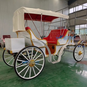 Carruaje Clásico de Princesa Real con Forma de Calabaza/Carruaje de Boda Cenicienta/Coche Eléctrico Turístico en Venta - Product Image 4