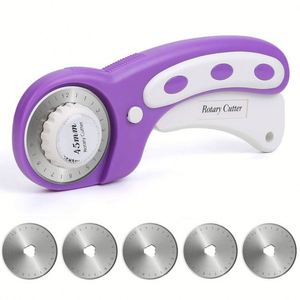 Ergonomic 45mm Rotary Cutter for Fabric, Leather, Crafting, Sewing, Quilting, Fabric Rotary Cutter Perfect for Left & Right Hand - Product Image 5