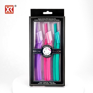 Hoja <span class=keywords><strong>de</strong></span> acero inoxidable para mujer, maquinilla <span class=keywords><strong>de</strong></span> afeitar para <span class=keywords><strong>cejas</strong></span>, removedor <span class=keywords><strong>de</strong></span> pelo para <span class=keywords><strong>cejas</strong></span>, juegos <span class=keywords><strong>de</strong></span> recortadora - Product Image 6