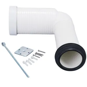 China Manufacturer Bathroom Toilet Shifter PVC Pipe L-type P-trap To S-trap Sewage Pipe WC Pan Connector PVC Pipe
