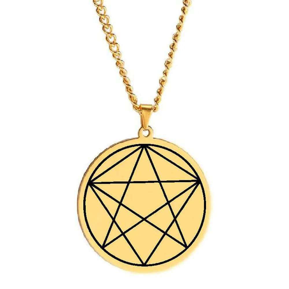 Merkaba heilige Geometrie spirituell Das Hexagramm Symbol der Hoffnung und des Mutes Talisman Laser Cut Edelstahl Anhänger Halskette