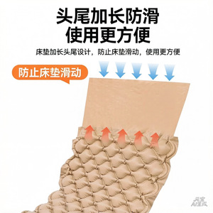 Jiaxin Anti-Bedsore Air Mattress 3 Layer Inflatable Nursing <b>Bed</b> <b>Pad</b> For Bedridden Elderly Home Use - Product Image 5