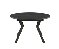 Table à manger extensible en bois de design italien moderne, pieds en métal, nombreuses options de couleurs, meubles de maison, directement de l'usine, non