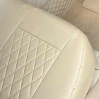 Fundas de Asiento de Coche de Cuero Ecológicas de Alta Calidad, Deportivas y de Lujo, Juego Completo para Ford, Mazda, CR-V, Civic, Vezel