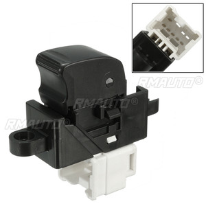 Interruptor Eléctrico de 6 Pines para Ventanas de Nissan Pathfinder X-Trail Almera Patrol GU Y61 MK2 R20 T30, Delantero Izquierdo - Product Image 1