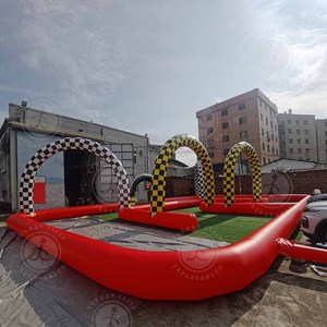 <span class=keywords><strong>Circuit</strong></span> <span class=keywords><strong>de</strong></span> voiture <span class=keywords><strong>de</strong></span> course gonflable personnalisé Go Kart piste <span class=keywords><strong>de</strong></span> course gonflable Go Karts - Product Image 5