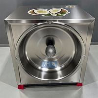 Machine électrique en acier inoxydable pour le traitement de la noix de coco, râpeuse et broyeur de chair de noix de coco