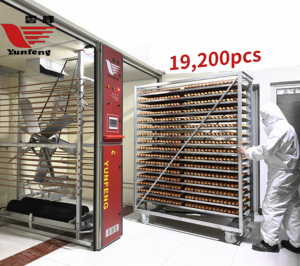 YFDF-192SL công suất lớn Điện công nghiệp lồng ấp trứng hatcher 19200 gà lồng ấp trứng - Product Image 2