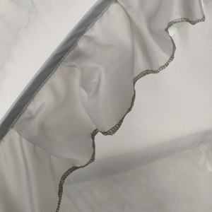 Tienda <span class=keywords><strong>de</strong></span> seguridad portátil <span class=keywords><strong>para</strong></span> <span class=keywords><strong>cuna</strong></span> <span class=keywords><strong>de</strong></span> bebé con cubierta <span class=keywords><strong>de</strong></span> dosel, ropa <span class=keywords><strong>de</strong></span> cama estampada <span class=keywords><strong>de</strong></span> tela tejida, mosquitera doblada - Product Image 5