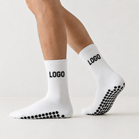 Chaussettes antidérapantes personnalisées pour enfants, collection hiver, fabrication OEM, faible MOQ, pour football et soccer