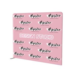 صبغ خلفية وسائط محمولة مخصصة طباعة التسامي خطوة كرر الشعار من أجل عرض المعارض - Product Image 4