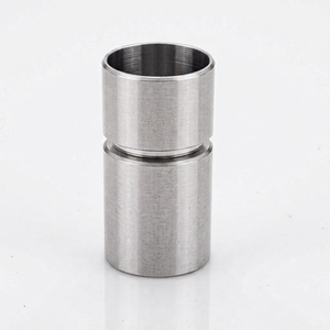 Stainless Steel Cocktail Shaker Minimalist Bar Tool Reusable Double Sided Peg <b>Measure</b> - Product Image 3