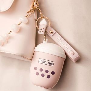 Nuevo regalo de invierno portátil, lindo calentador de manos banco de energía taza de té de la leche calentador de manos recargable 3 en 1 llavero Boba/ - Product Image 2