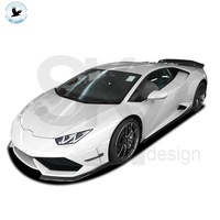 Kit de carrosserie Canards avant en fibre de carbone forgé pour Lamborghini Huracan LP610 Clips d'aération latéraux de pare-chocs avant nouvelle condition