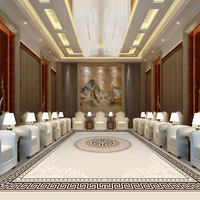 Ticari FF&E İnşaatçı Duvardan Duvara Polyester Halı Sessiz Yangına Dayanıklı Ücretsiz Renk Örneği Özel Otel Halısı