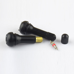 Valve tubeless TR414 en cuivre, embout américain, pour réparation et remplacement de pneus automobiles - Product Image 1
