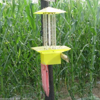 Lámpara LED Solar Seedafarm para Control de Plagas Agrícolas con Luz Negra para Huertos y Estanques de Peces