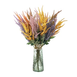 Fleur artificielle CallaFloral, branche unique en plastique, rose, violet, orange, décoration intérieure - Product Image 5