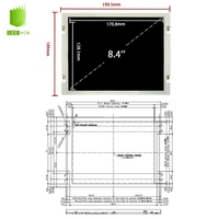 Écran LCD Kyocera 8,4 pouces 1024x768 TCG084XGLAAPNN-AN00-S, écran haute luminosité, affichage extérieur pour navigateur GPS, modules LCD 8,4 pouces