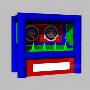 Plus de jouet gonflable et interactif pour enfants et adultes, jeu d'intérieur avec balles, pour les activités de tir à l'arc - Product Image 6