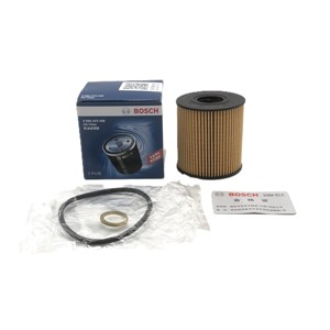 Filtre à huile 0986AF0046 <span class=keywords><strong>BOSCH</strong></span> OE 3M5Q6744AA Insert de filtre pour CITROEN C4/ELYSEE Saloon/EMGRAND EC7/LAND ROVER/MINI Cooper - Product Image 1