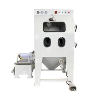 Sableuse humide certifiée CE TS1010W avec moteur et PLC, outil de décapage haute efficacité pour le nettoyage/ébavurage